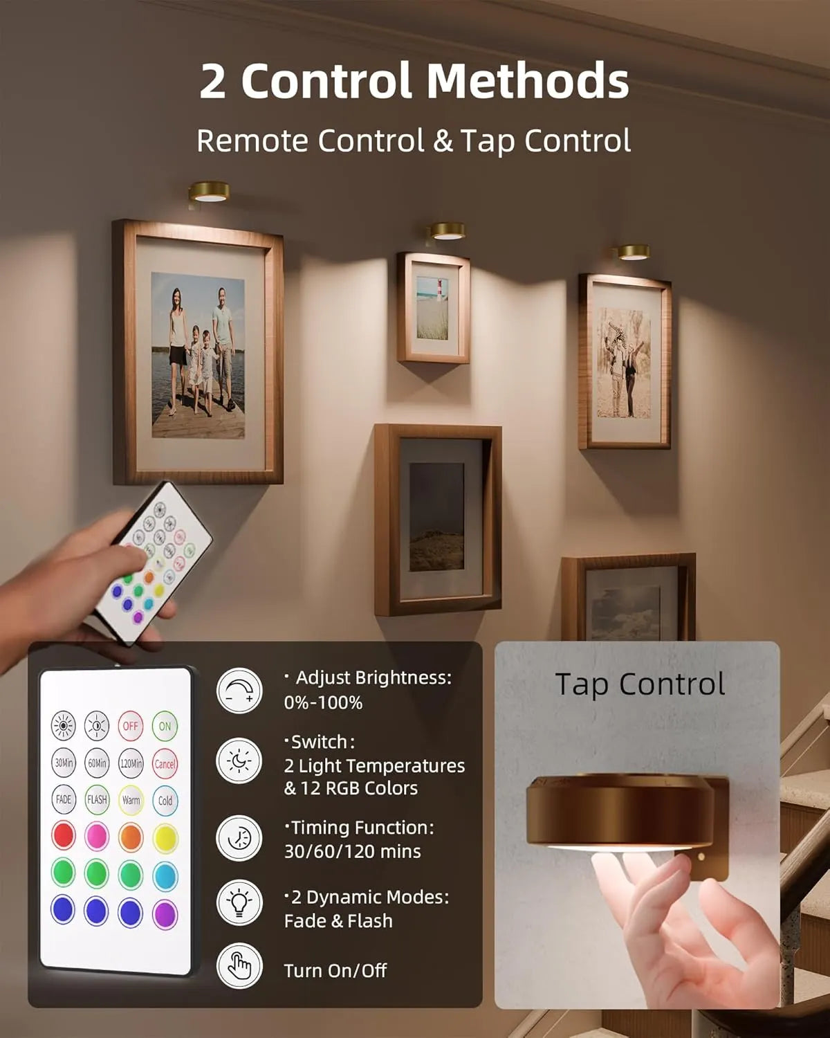 Magnetic Painting Light with 13 Lighting Modes