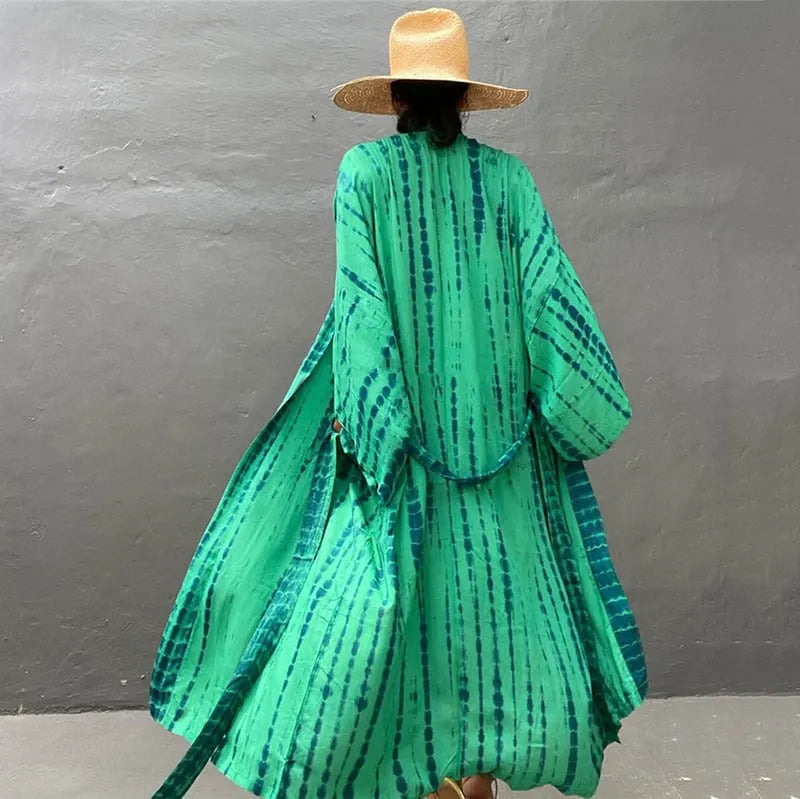 Printed Beach Cover-Up (Buy 2 Free Shipping)