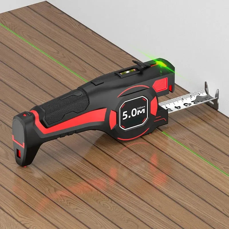 🎉📢49% OFF !! ⏰2-in-1 Tape Measure with Laser Guide