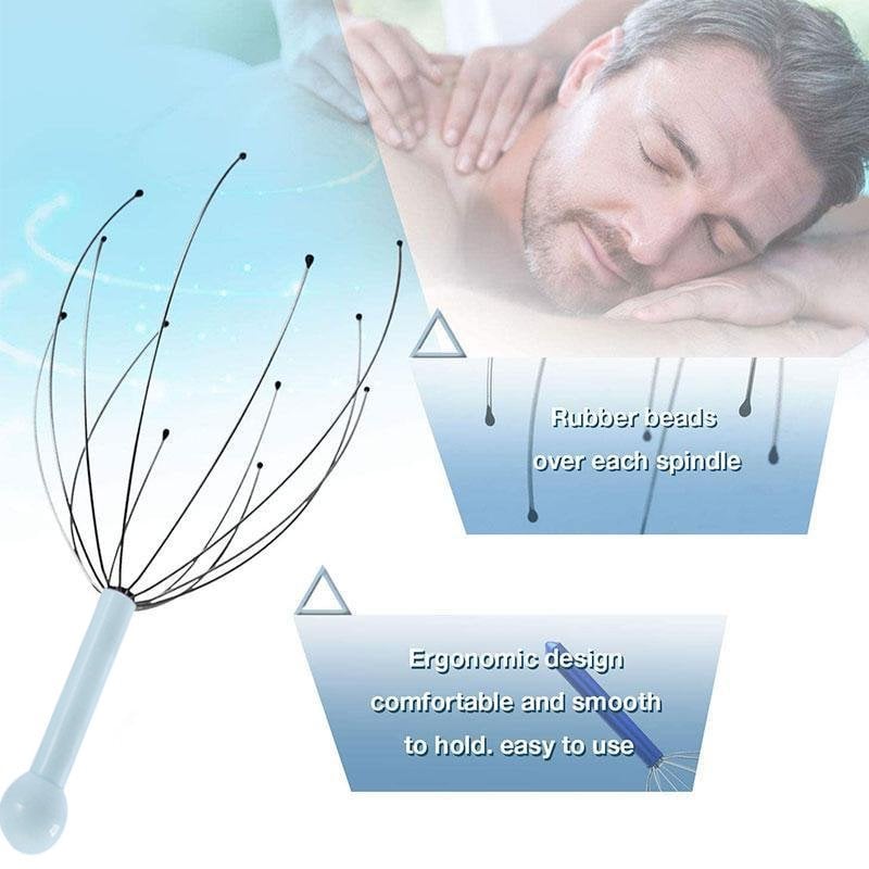 🔥 Last Day Promotion -  Octopus Head Massager
