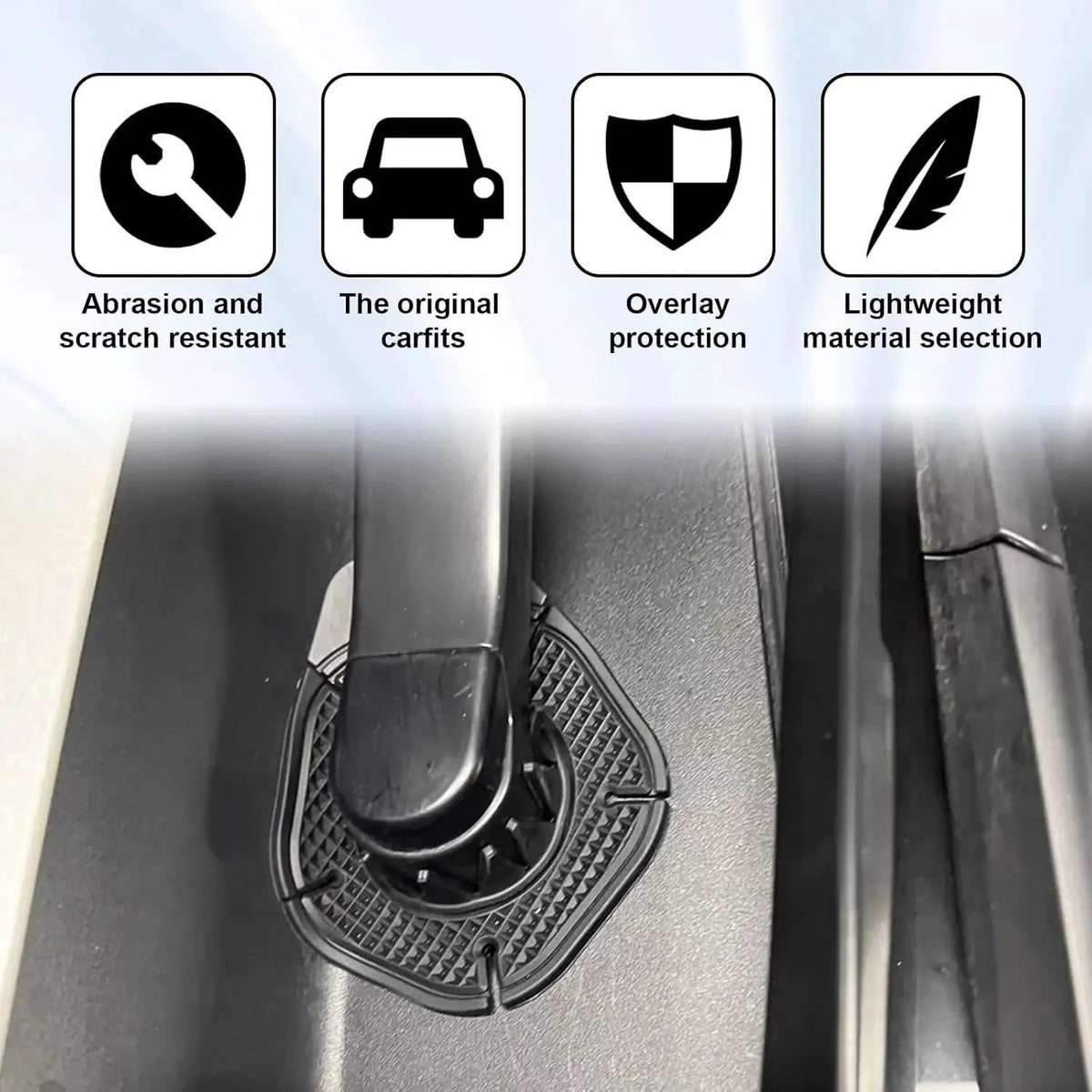 🎉6PCS Car Wiper Arm Hole Protector, Silicone Windshield Wiper Dust Cover