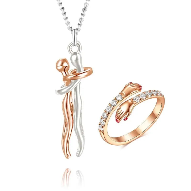 The Perfect Gift For Loved One - Hug Necklace (🎄BUY 2 ,SAVE $10 )