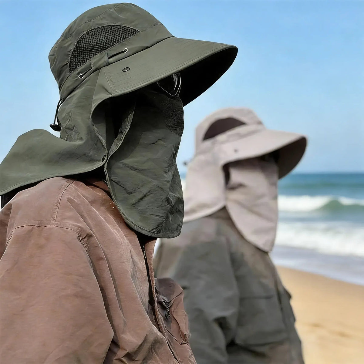 🎉🎁Buy 1 Get 1 Free - Spring/Summer Fisherman's Hat Detachable Outdoor Fishing Face Covering Neck Protection