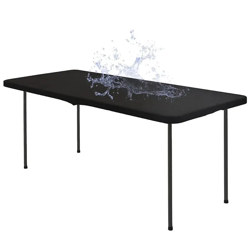 🎉Stretch Fabric Table Top Cap Cover – Elastic Edge, Waterproof & Reusable