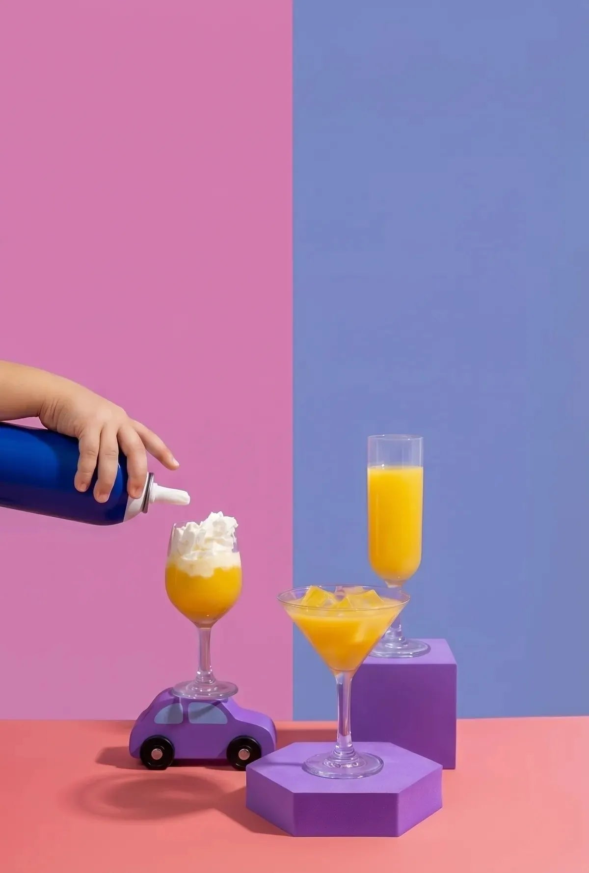 🏖️🥤 Tini Cheers 3-Pack Stemmed Kids Cups, Shatterproof BPA-Free Transparent Tritan Drinking Cups, Top-Rack Dishwasher Safe for Toddlers Ages 2+ 🍸️🍷
