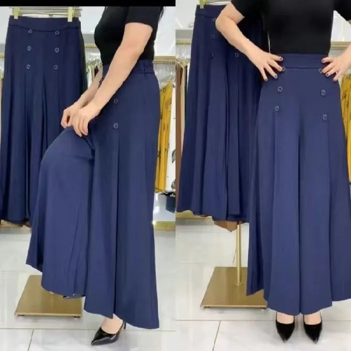 [ Cool and Slim ] Stylish Pleated Wide-leg Pants (buy 2 free shipping)