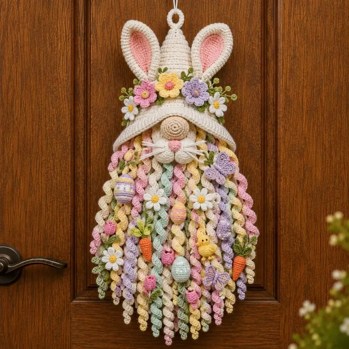 🎉🧶 DIY Dimensional Seasonal Crochet Door Hanger Kit Collection | Coordinated Yarn, Filling, Accessories & Step-by-Step Instructions Included 💕