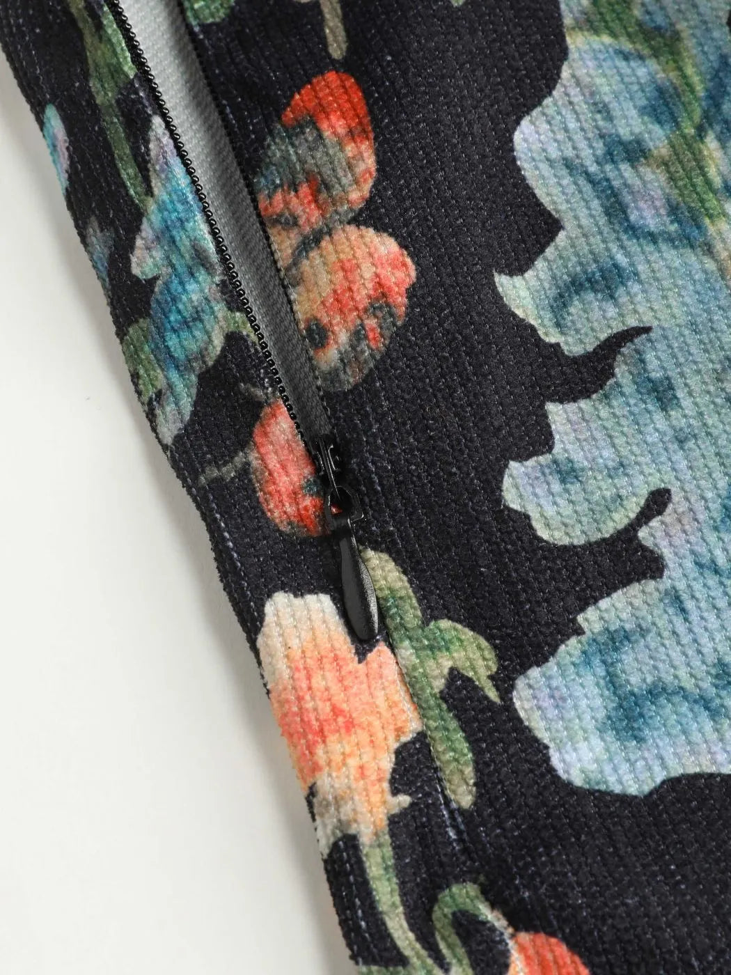 Floral Print Button Wide Leg Jumpsuit