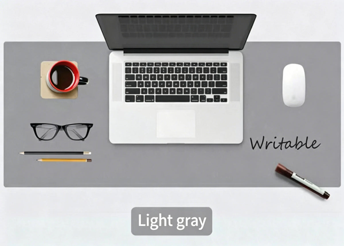 🧽🖊️ Writable Desk Pad – Reusable Erasable Mouse Pad with Waterproof Surface