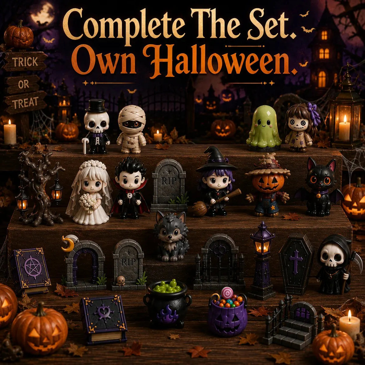 🔥HOT SALE🔥🔥 Halloween Early Discount 50% OFF🎃Build Your Own Spooky Haunted House 👻 DIY Halloween Decor Kit for Endless Halloween Fun