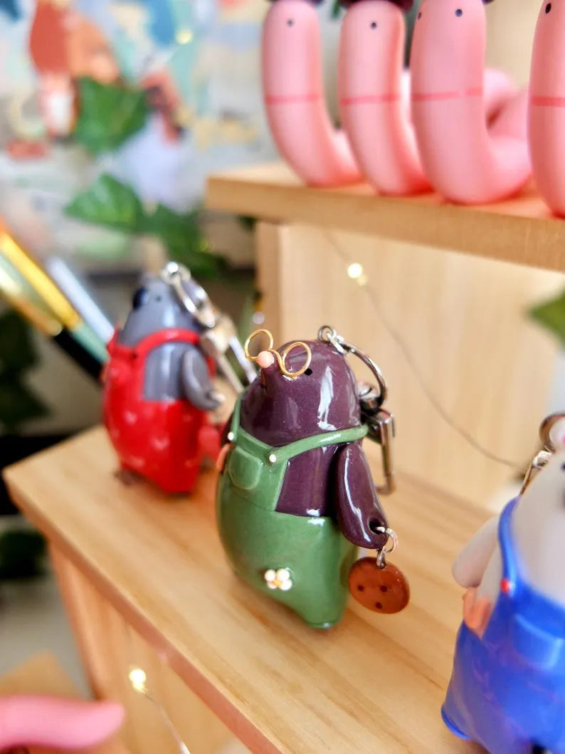 💖Valentines Day Gift - 🐮Animal Clay Charm
