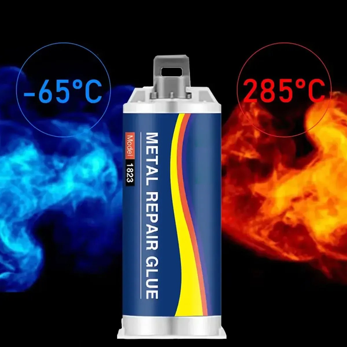 🎉🔥 High Temp Metal Repair Glue - Iron-Like Strength