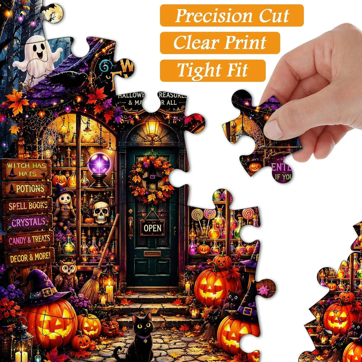 🧙🎃The Witch’s Emporium Jigsaw Puzzle 1000 Pieces