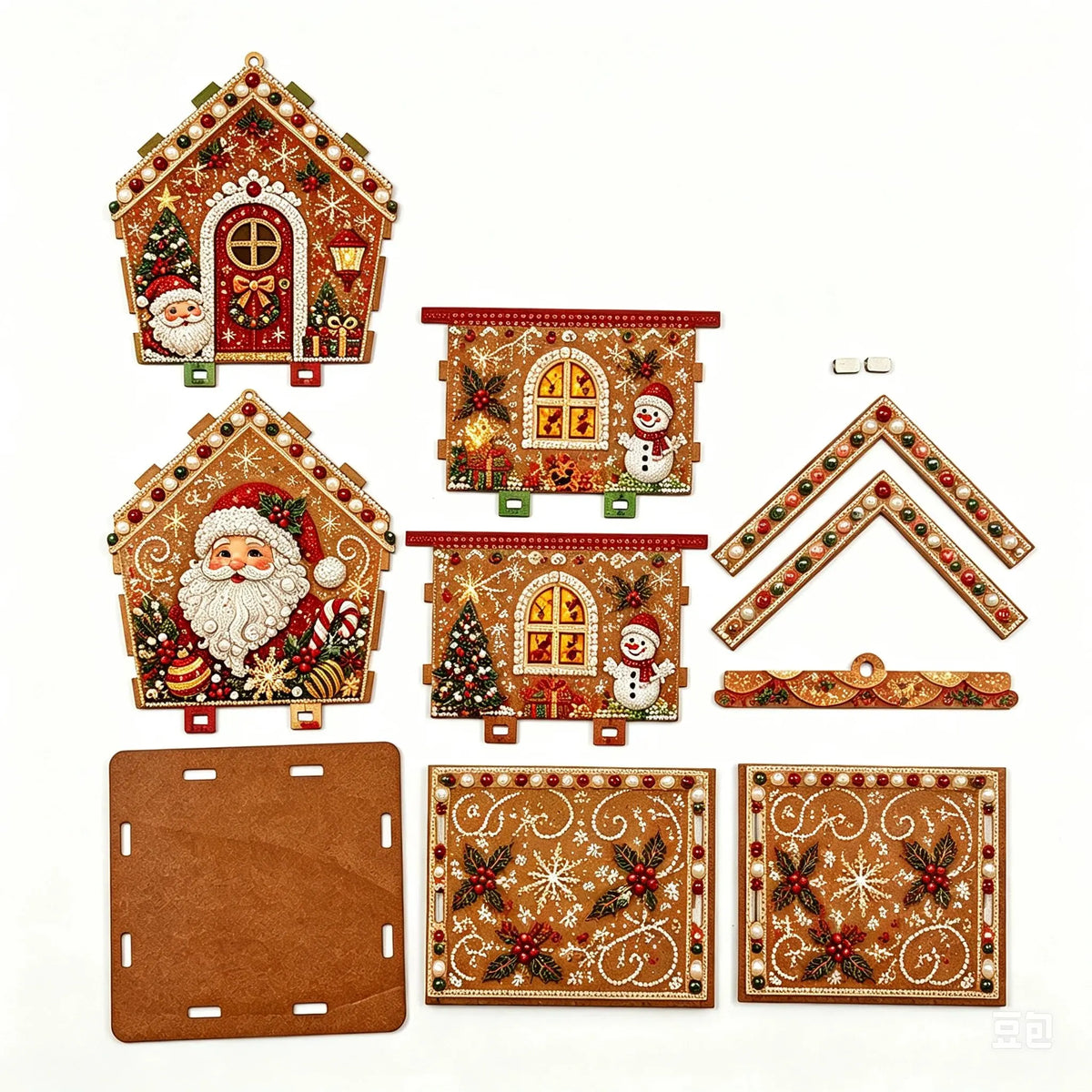 🎉 Plymagic DIY Pearl Art - Christmas Collection