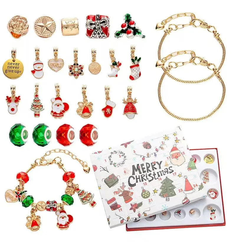 🔥BLACK FRIDAY SALE-24PCS Necklace Pendant Christmas Countdown Advent Calendar Blind Box