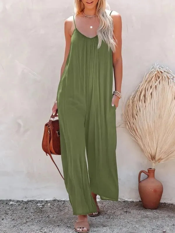 💐HOT SALE 49% OFF💝Ultimate Flowy Jumpsuit with Pockets