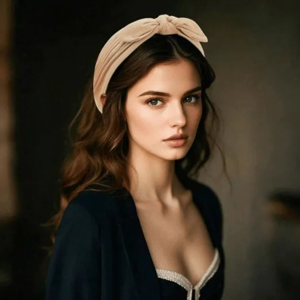 🎀6 Pcs Short Bow Headbands for Women🌸