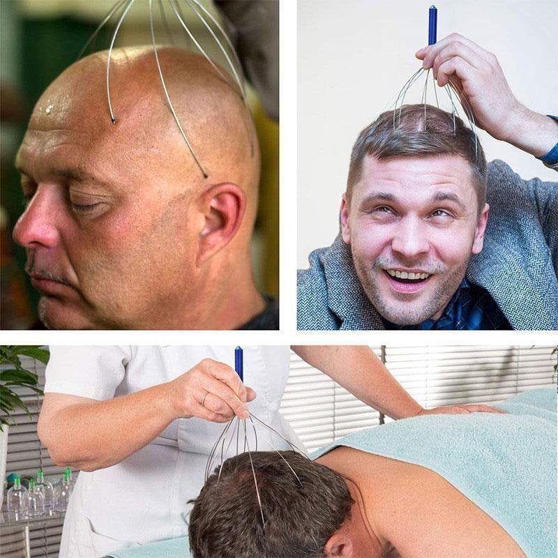 🔥 Last Day Promotion -  Octopus Head Massager