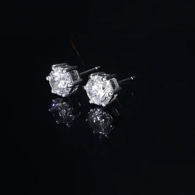 Classic Moissanite Earrings