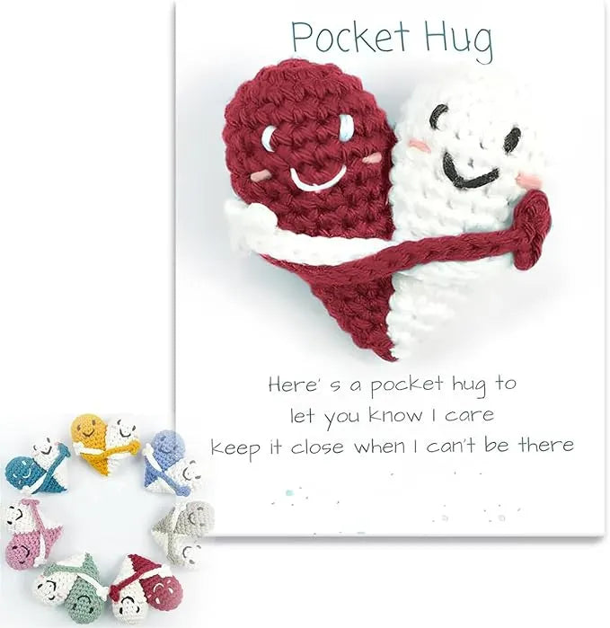 🔥LAST DAY 50% OFF -Crochet Pocket Hearts🧡