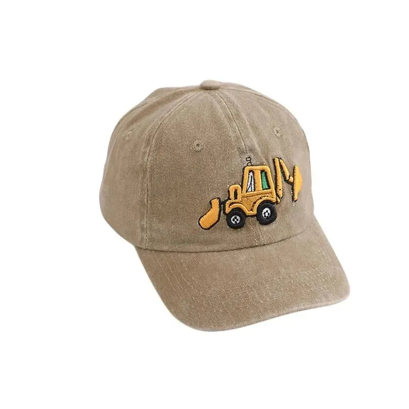 🎉🚜Toddler Excavator Baseball Hat
