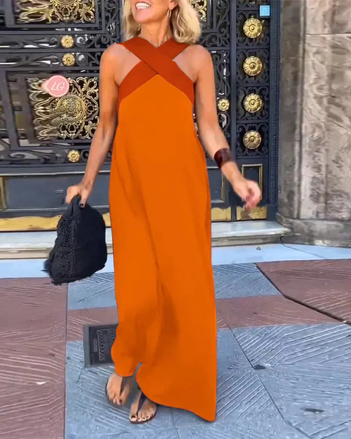 Delphine | Cross-Wrap Style Dress