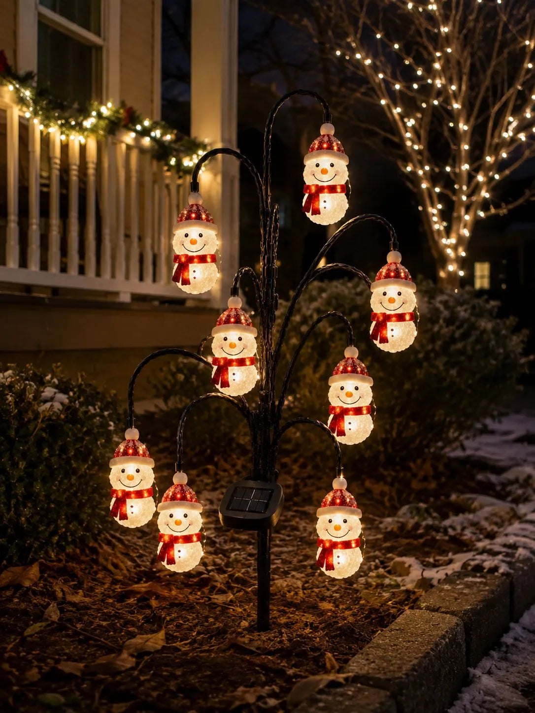 🎉⏳ Last Day 49% OFF – 🎄Solar Christmas Character Pathway Stake Light Collection | 5 Festive Designs with Warm White LEDs, Automatic Dusk-to-Dawn Lighting & Easy Ground-Stake Setup ✨