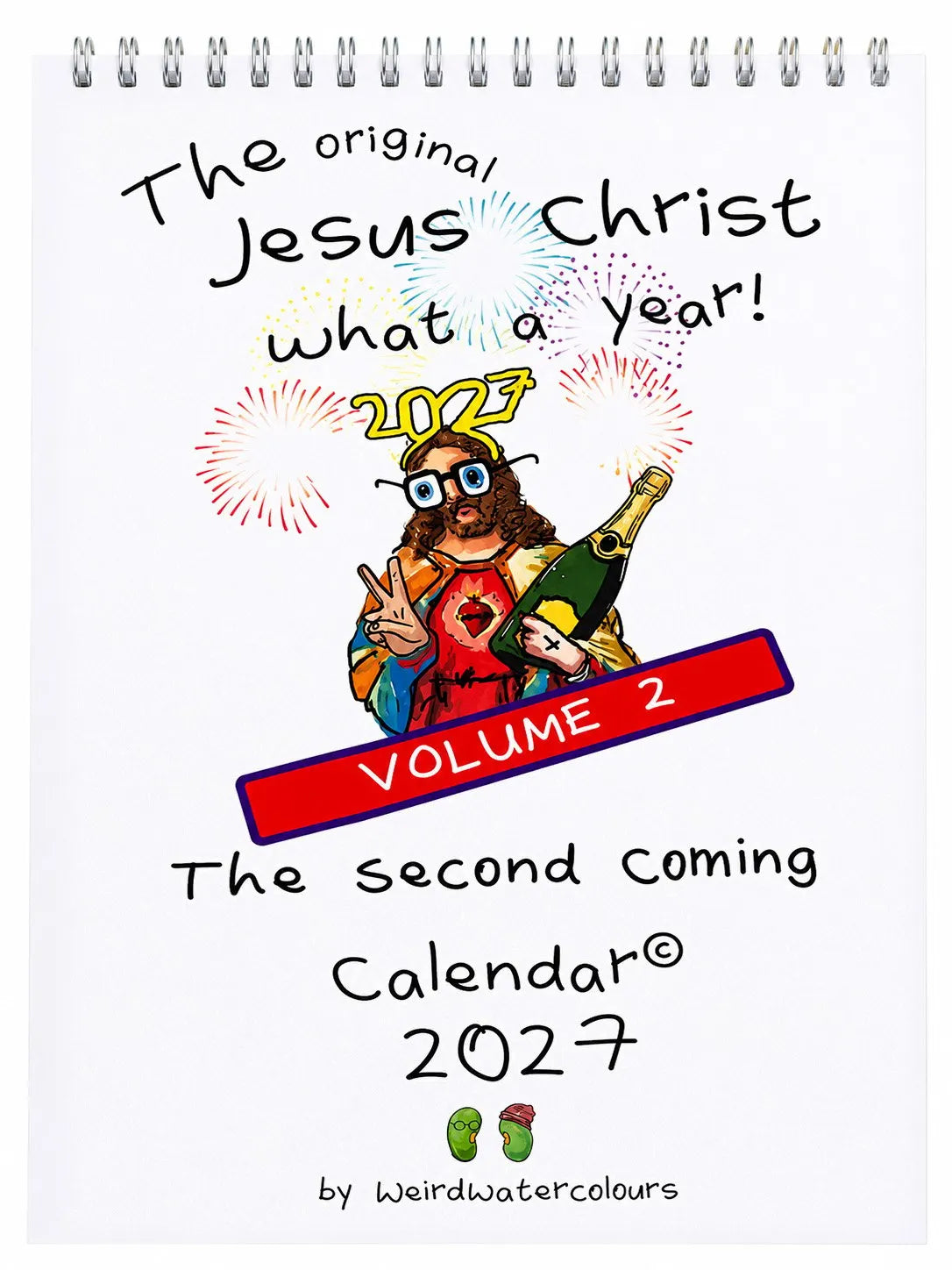 ✝️ Jesus Christ, What A Year! 2027 Funny Christian Calendar 😂