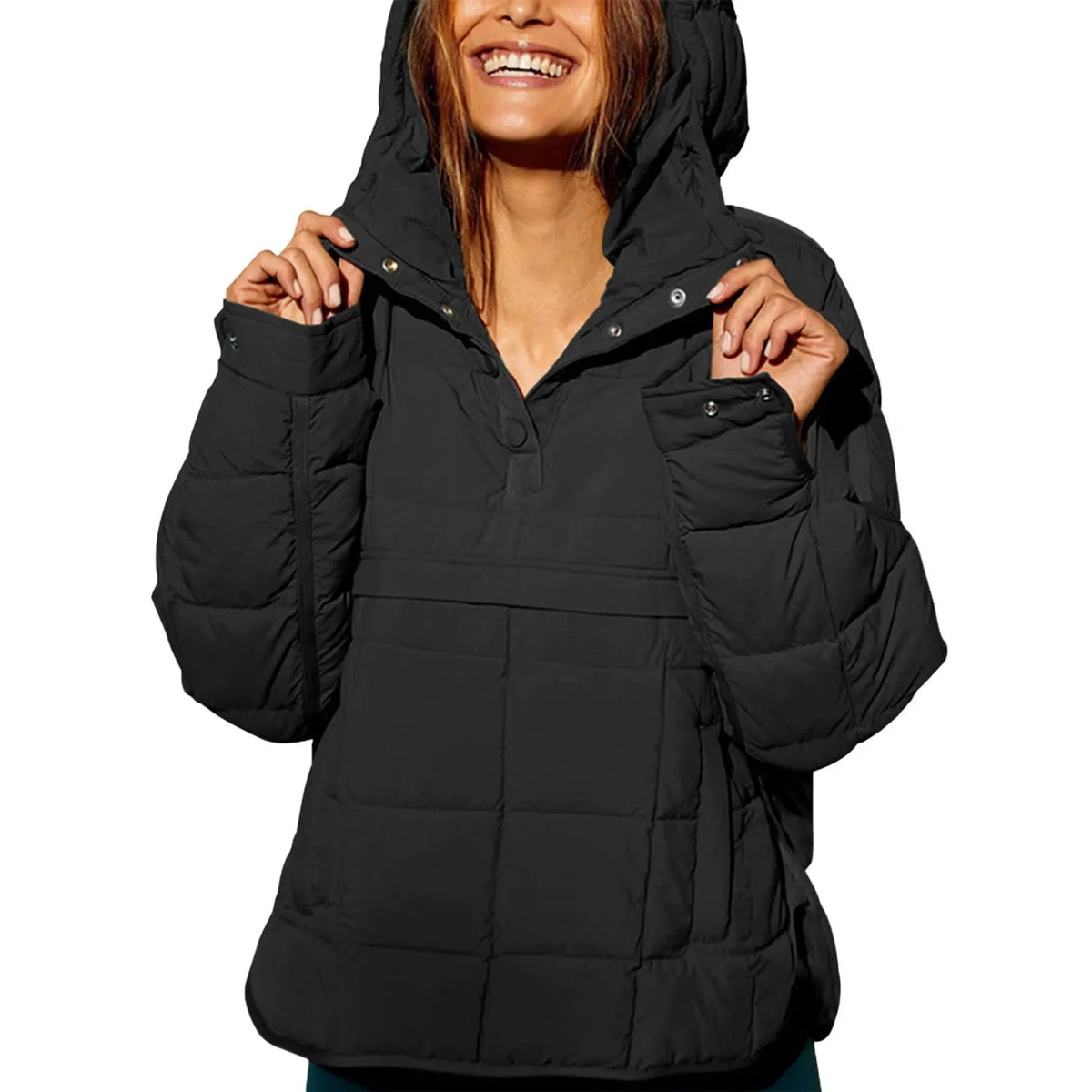 Oversized Quilted Puffer Jacket