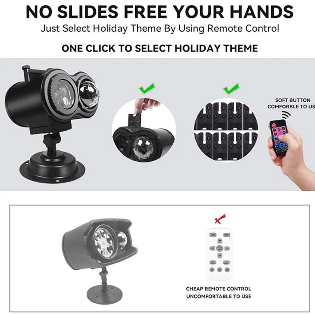 🔥HOT SALE🔥🎃32FT HD Halloween Projector | That Disappoint Your Halloween Party | 10 Unique HD Projection Patterns