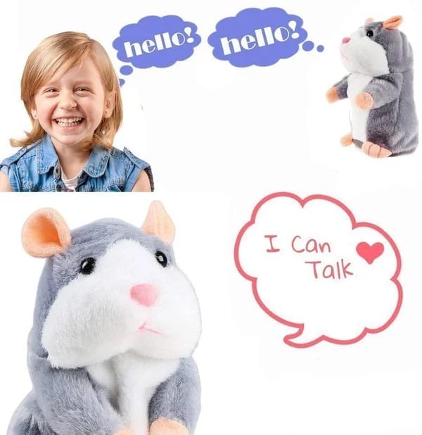 (CHRISTMAS PRE Sale- SAVE 48% OFF)Talking Hamster Plush Toy(BUY 2 GET FREE SHIPPING)