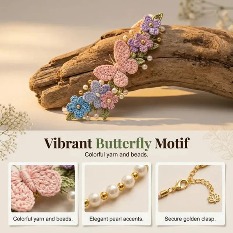 🔥HOT SALE🔥Nature-Inspired DIY Crochet Bracelet Kit