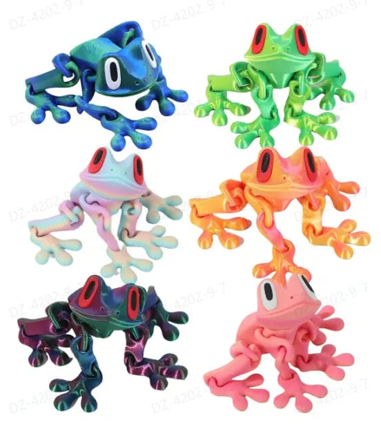 🎉🔥Limited Time 49% Off✨3D Printed Magnet Frog Toy