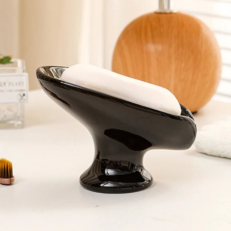 🎉Ceramic Self-Draining Leaf Soap Dish