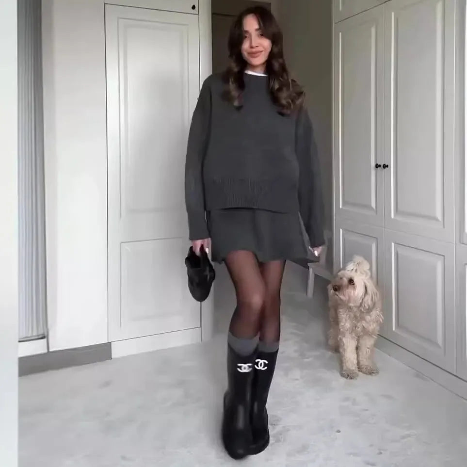 Viral Knit Set