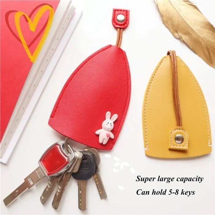 🎅Early Christmas Sale-49% OFF🔥Creative Pull-out Cute Large-capacity Car Key Case