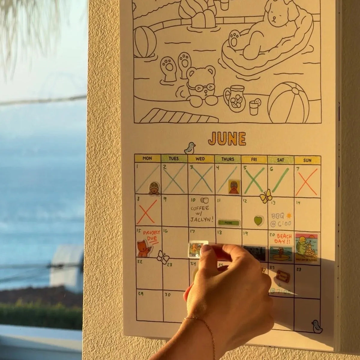 🔥Last Day 49% OFF - Coloring Calendar