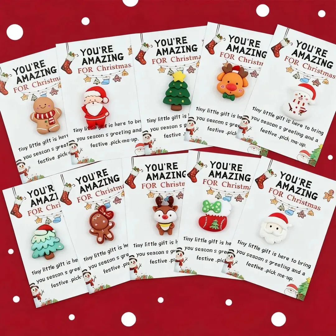 🎉🎄10-Piece Set - Christmas Pocket Emotional Hug 🎁