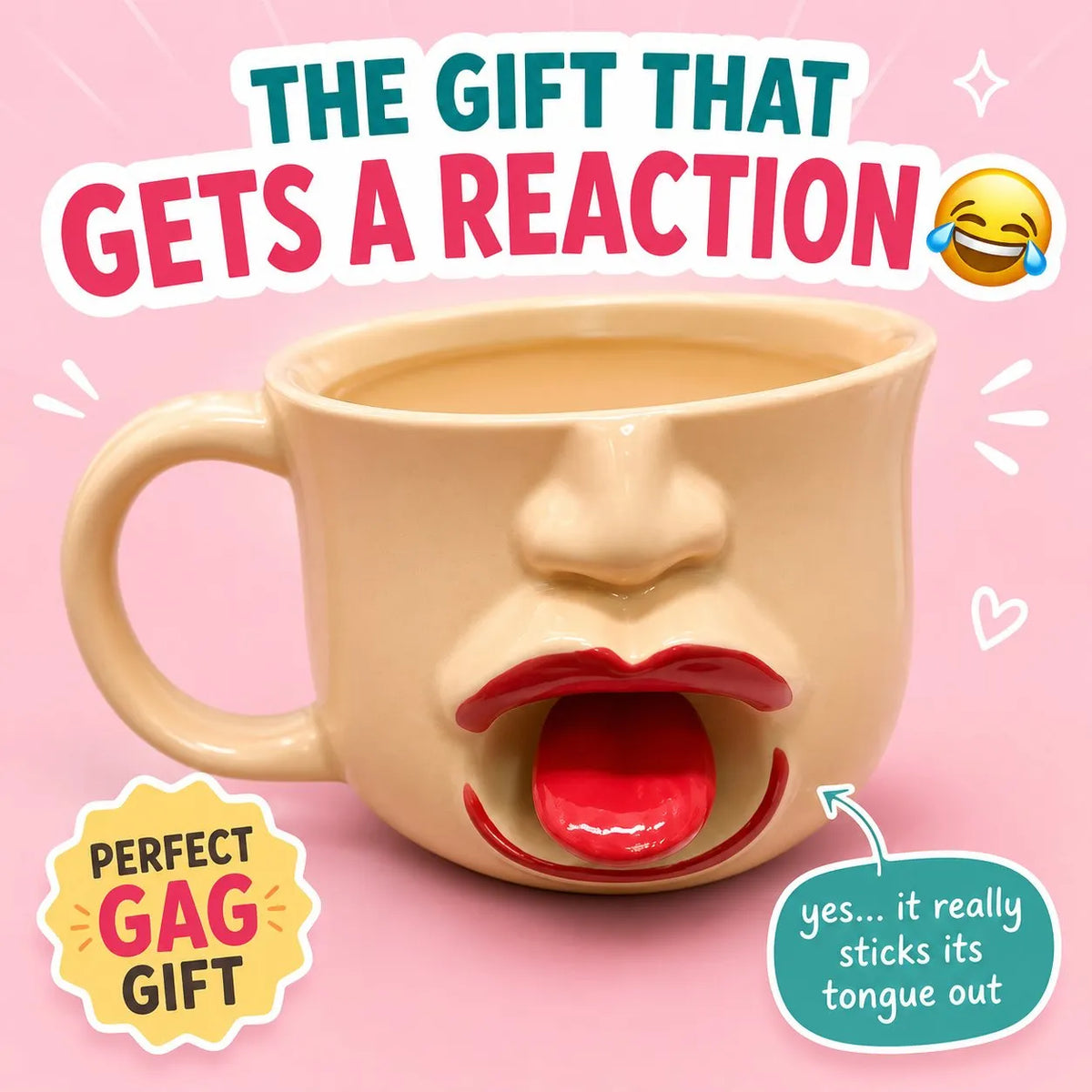 🎉Funny Tongue Mug