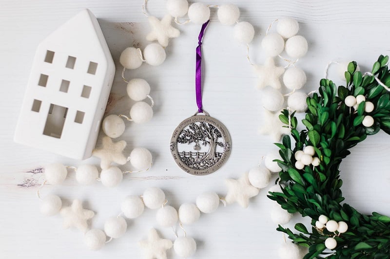 "When Someone You Love Becomes a Memory" Life Tree Memorial Ornament