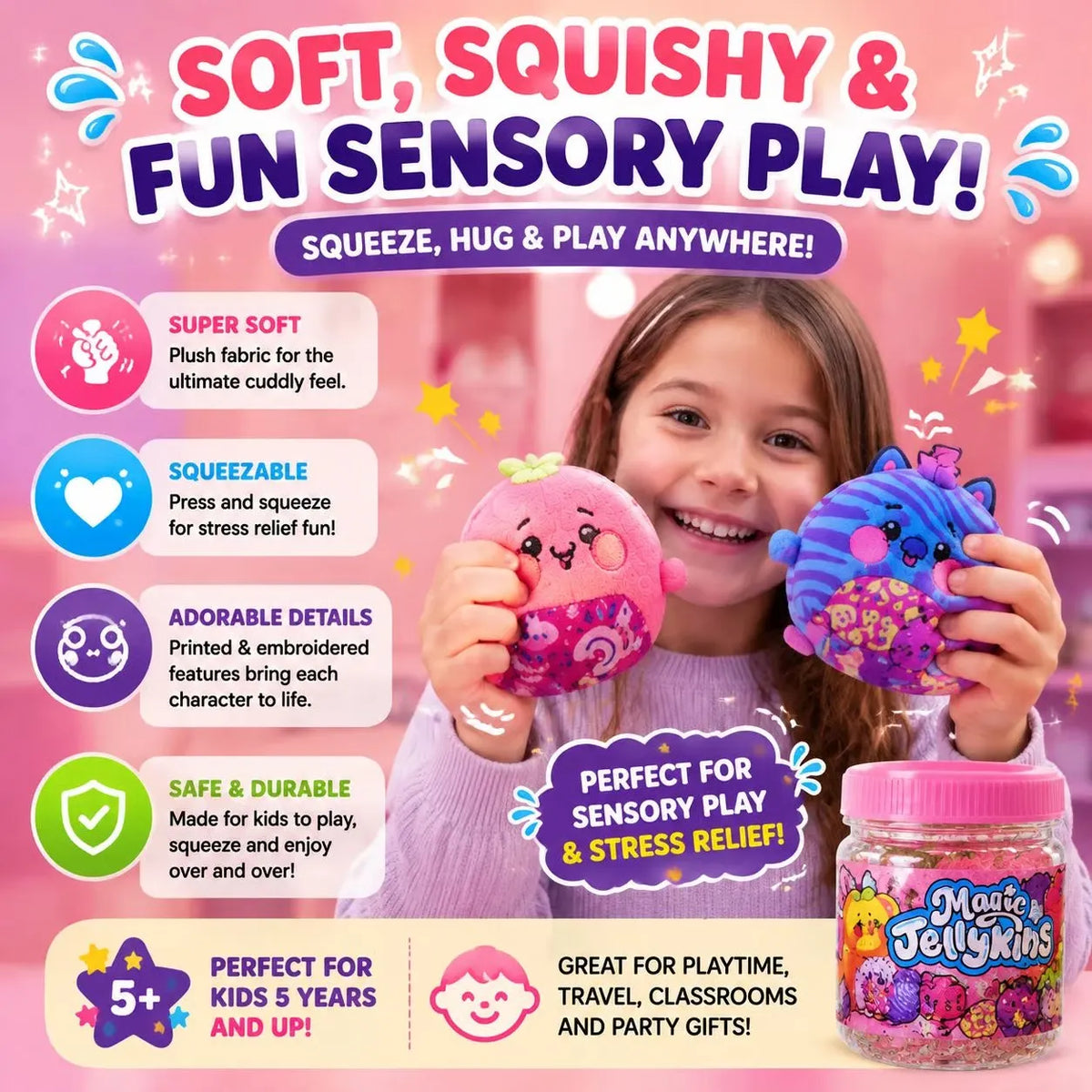 🎉✨ Surprise Reveal Squishy Characters | The Water Reveal Toy That Brings Magic To Life