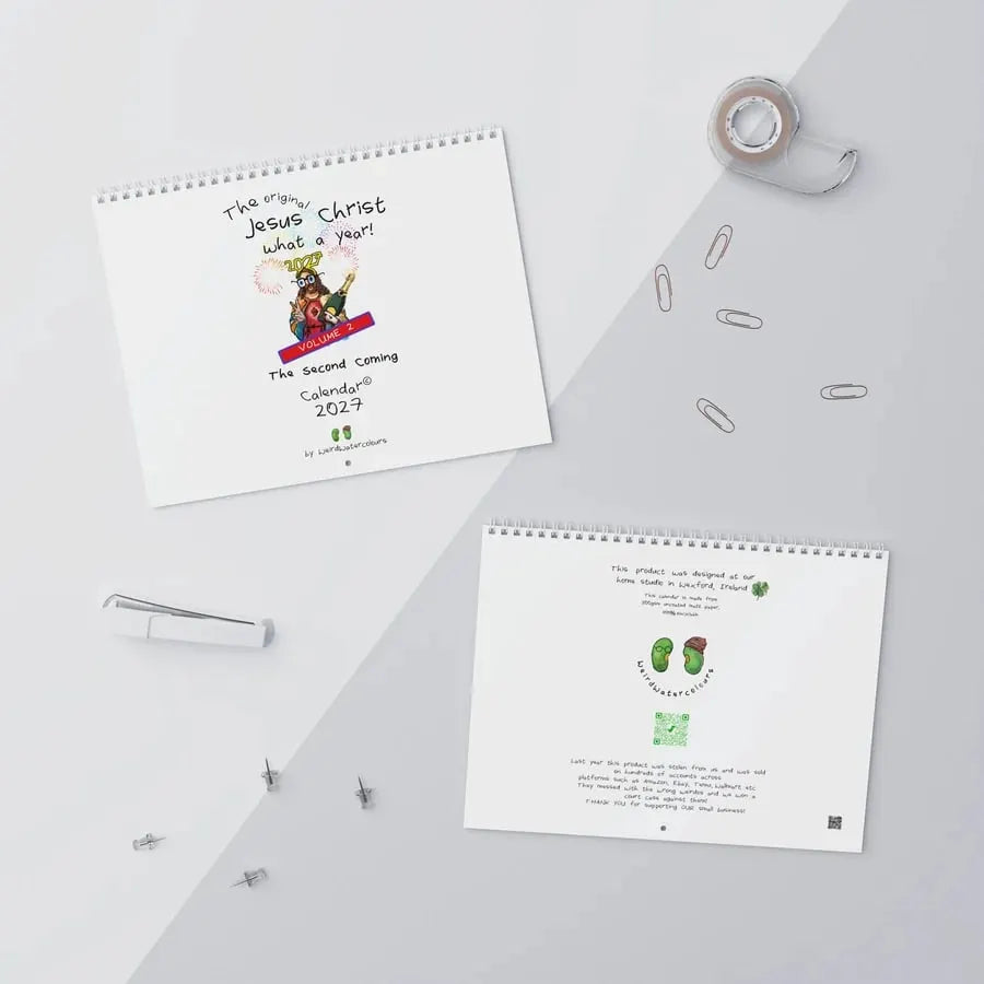 ✝️ Jesus Christ, What A Year! 2027 Funny Christian Calendar 😂