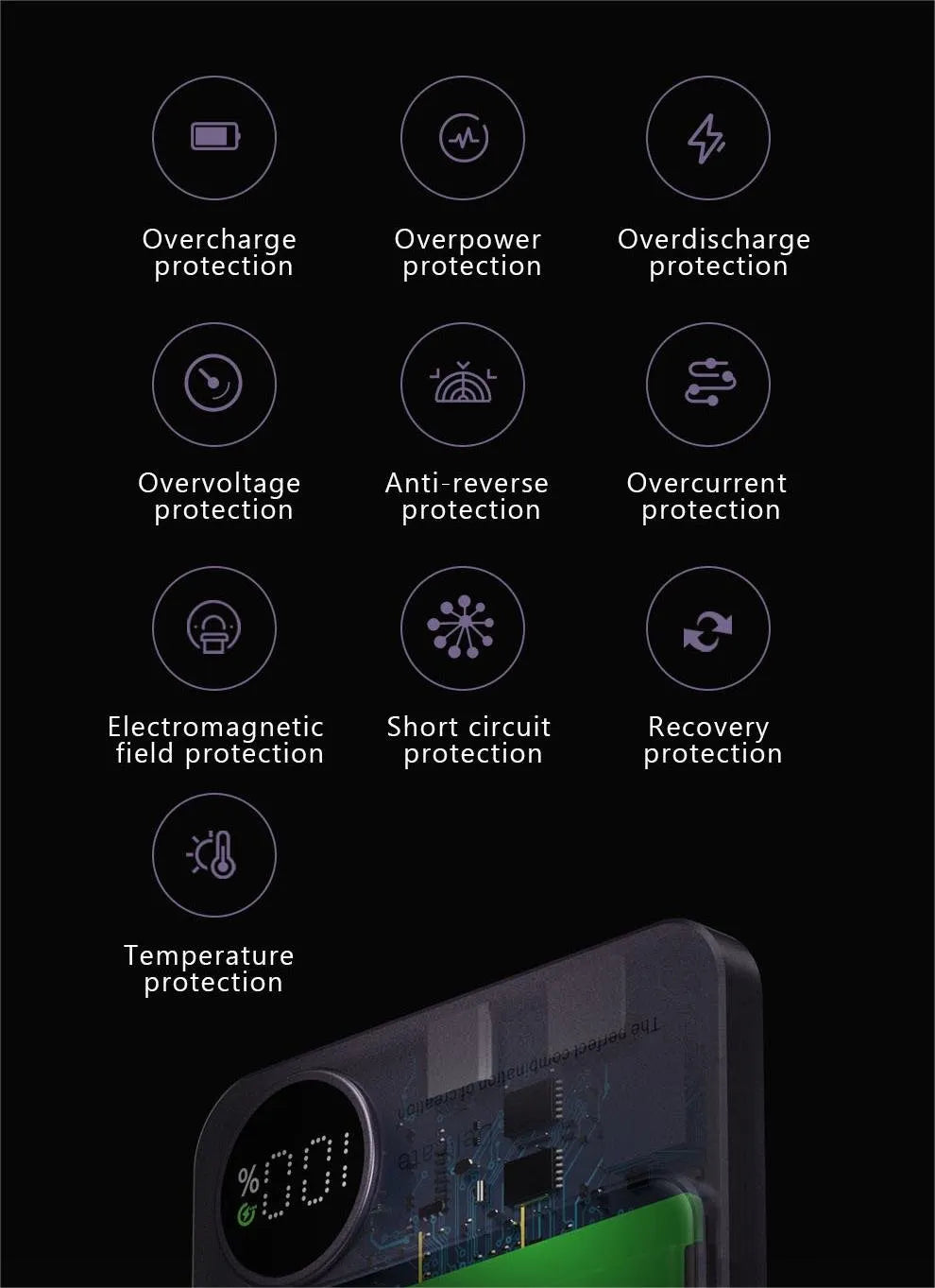 (🔥 Early Mother's Day Sale - BUY 1 FREE SHIPPING)- Powerbank Magnetic-(Buy 10000mAh save more)