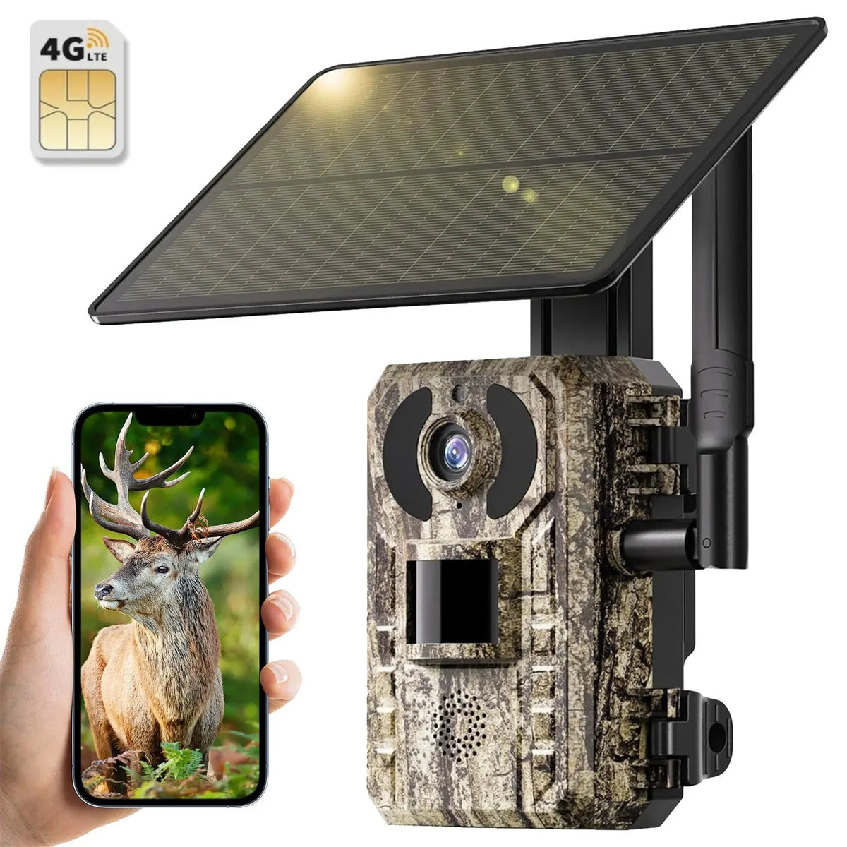 4G LTE Solar Cam w/ Live Streaming