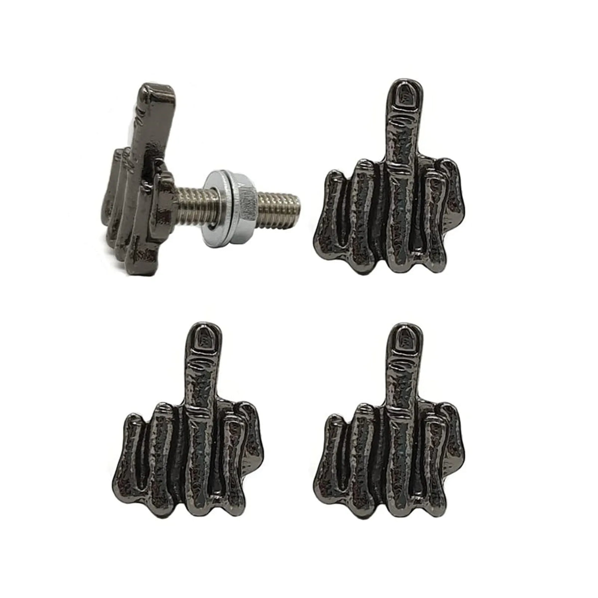 Motorcycle Universal Finger License Plate Screw