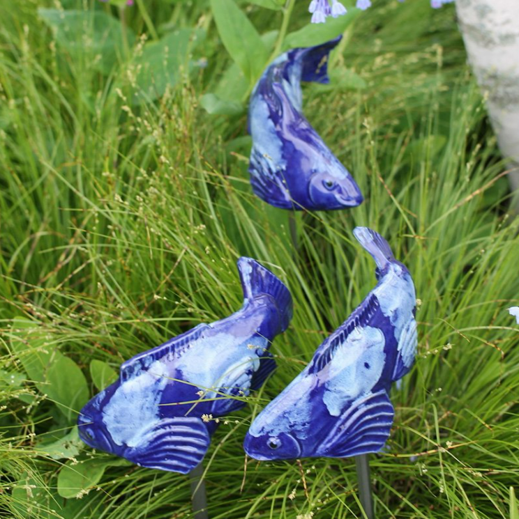 🦈Ceramic Garden Koi
