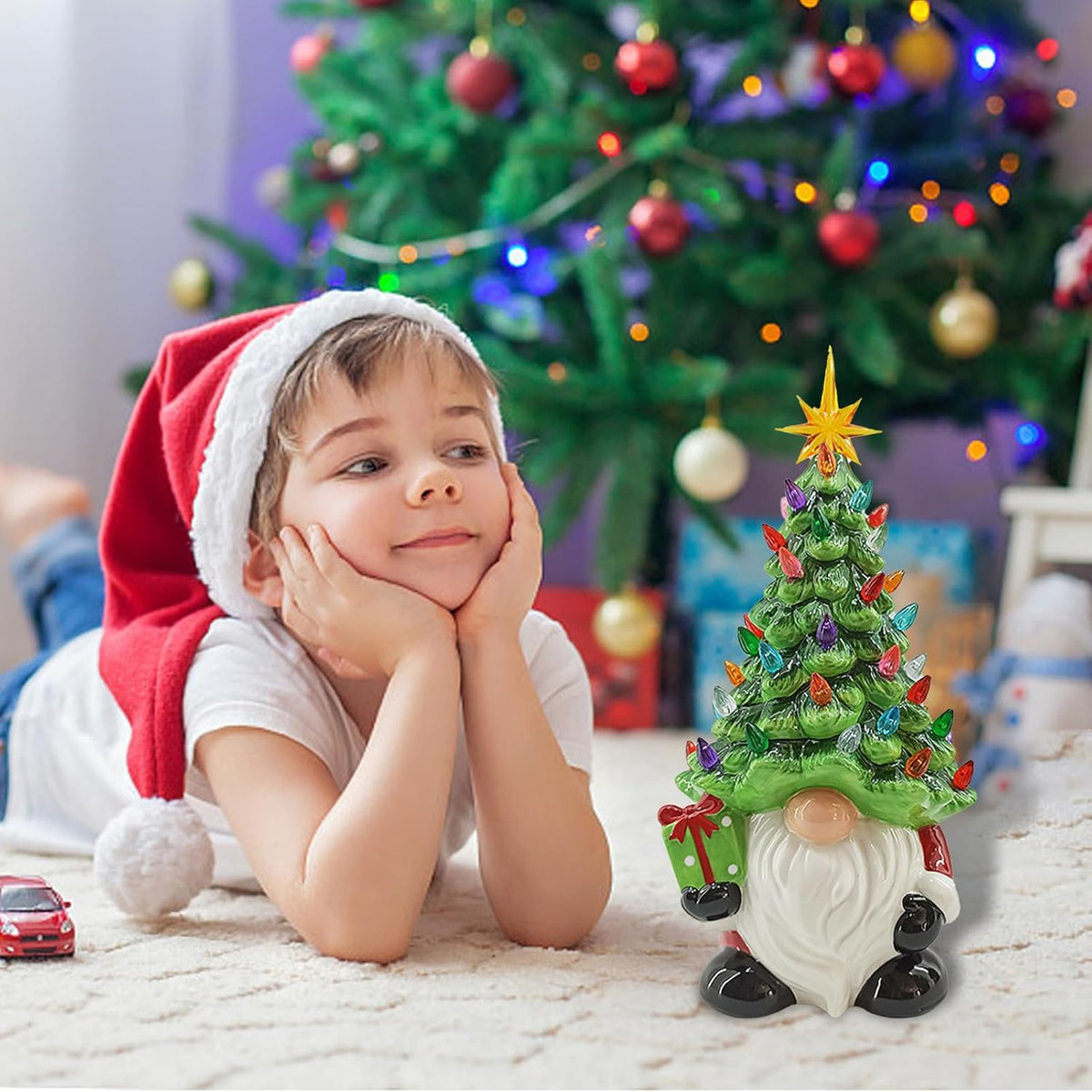 🔥 Christmas dwarf decoration with light