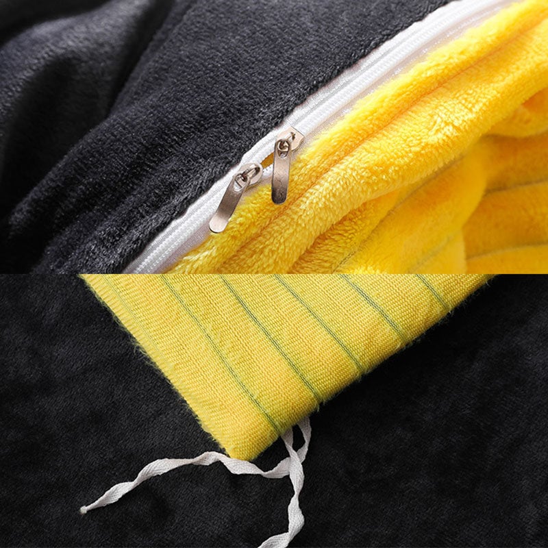 (🔥Big Sale)AB Sided Thicken Corduroy Velvet Winter Bedding Set Full Queen King Size Duvet Cover(Free Shipping)