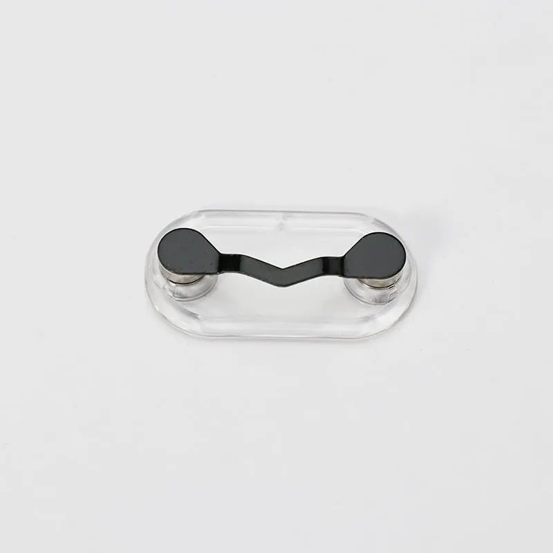 🧲 Magnetic Eyeglass Holder Clip, Universal Glasses Hanger for Readers, Blue Light Glasses & Sunglasses, No More Lost Eyewear