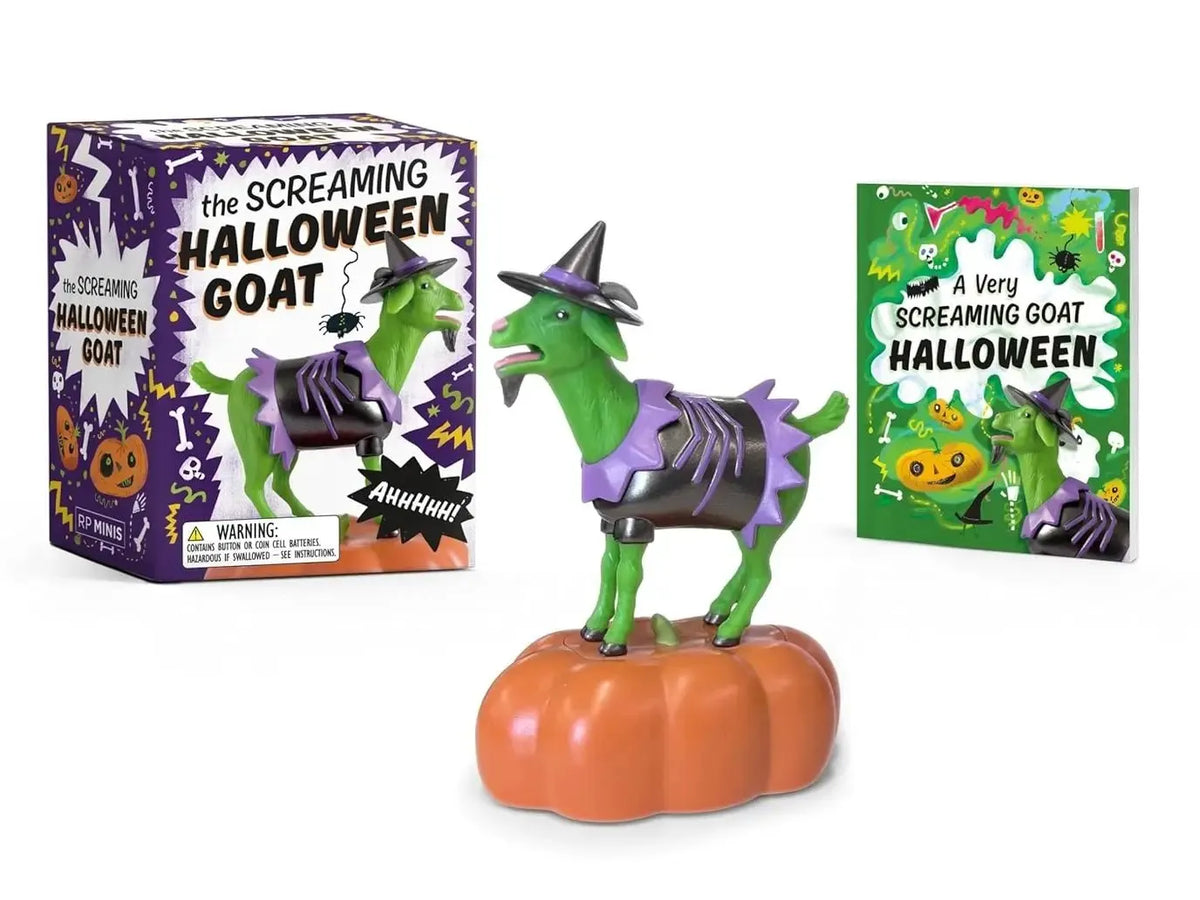 🔥Last Day 49% OFF - 🐐The Screaming Goat (Book & Figure)
